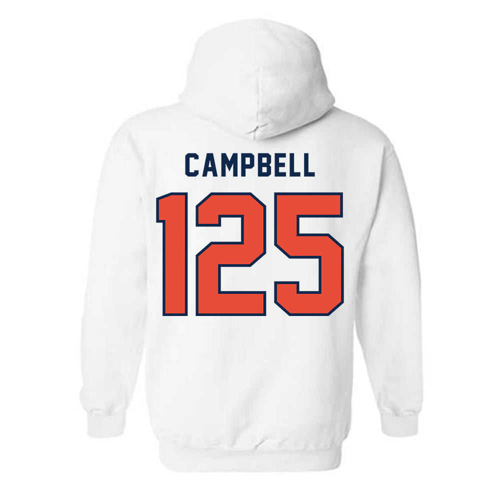 Illinois - NCAA Wrestling : Cj Campbell - Classsic Shersey Hooded Sweatshirt-1