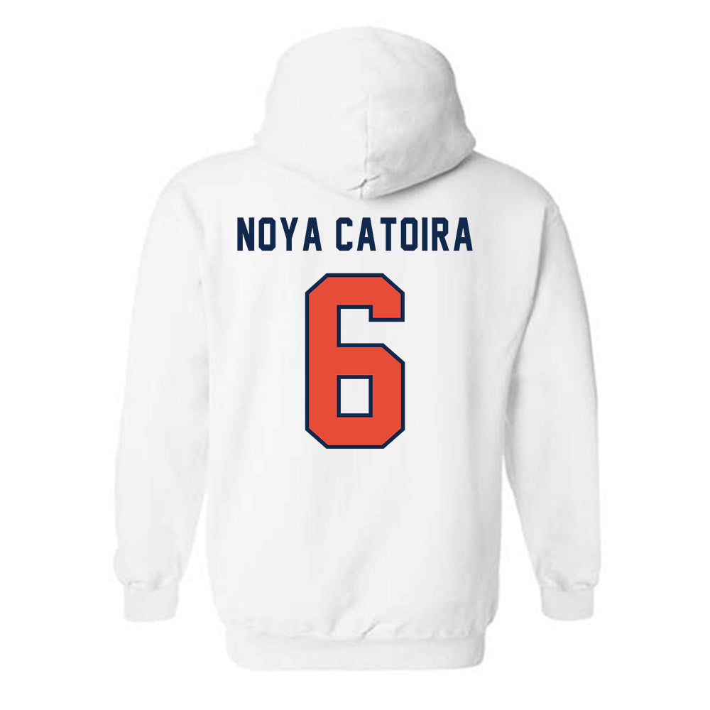 Illinois - NCAA Women's Basketball : Irene Noya Catoira - Classsic Shersey Hooded Sweatshirt-1
