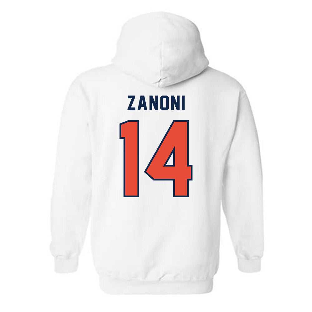 Illinois - NCAA Women's Soccer : Bella Zanoni - Classsic Shersey Hooded Sweatshirt-1