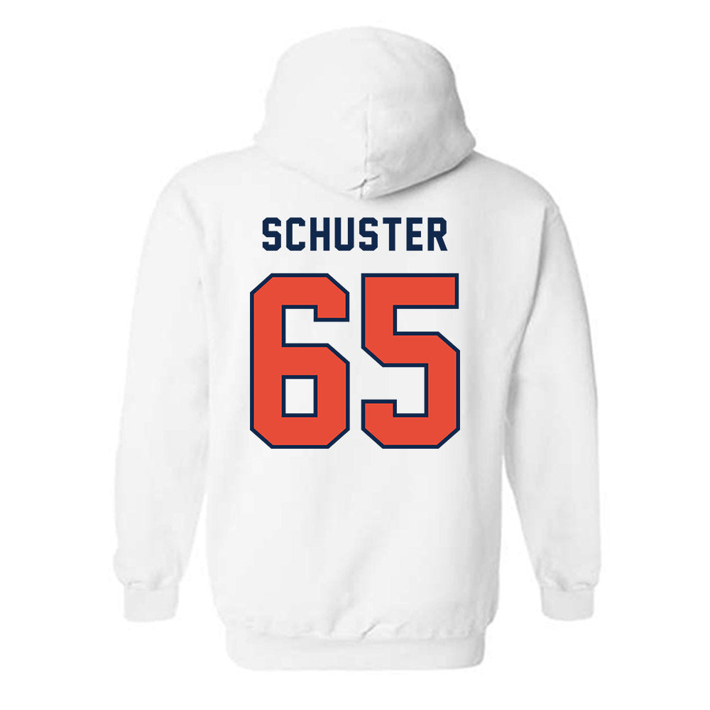 Illinois - NCAA Football : Dezmond Schuster - Classsic Shersey Hooded Sweatshirt-1