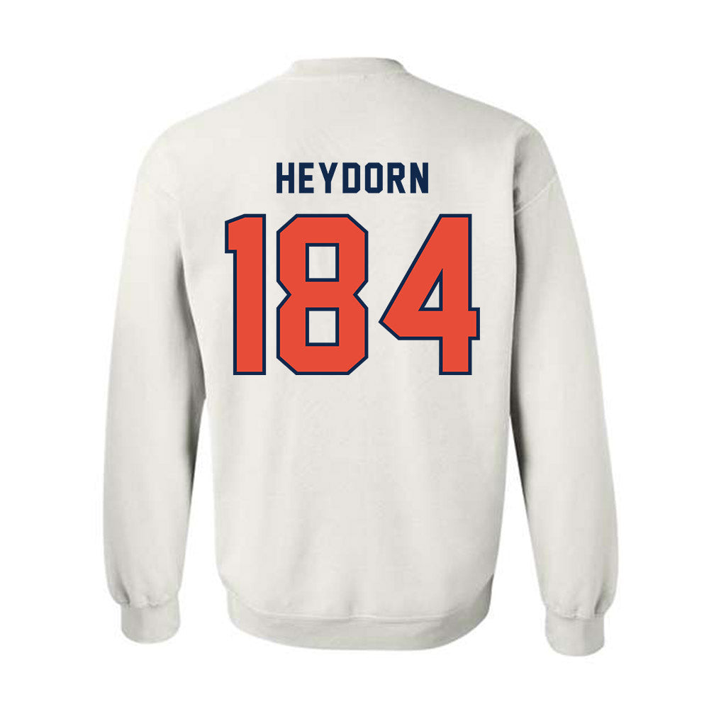 Illinois - NCAA Wrestling : Charlie Heydorn - Classsic Shersey Crewneck Sweatshirt-1