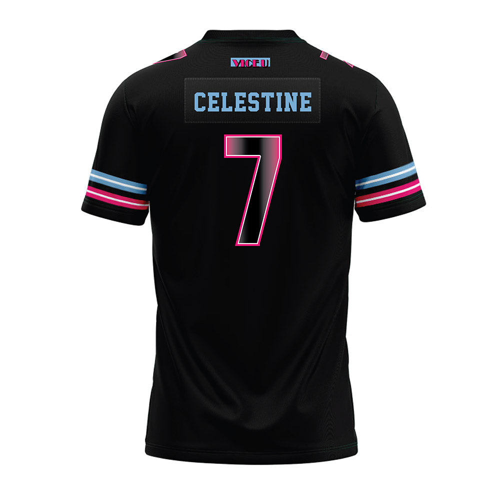 FIU - NCAA Football : Jai-Ayviauynn Celestine - 2025 Vice Premium Football Jersey-1