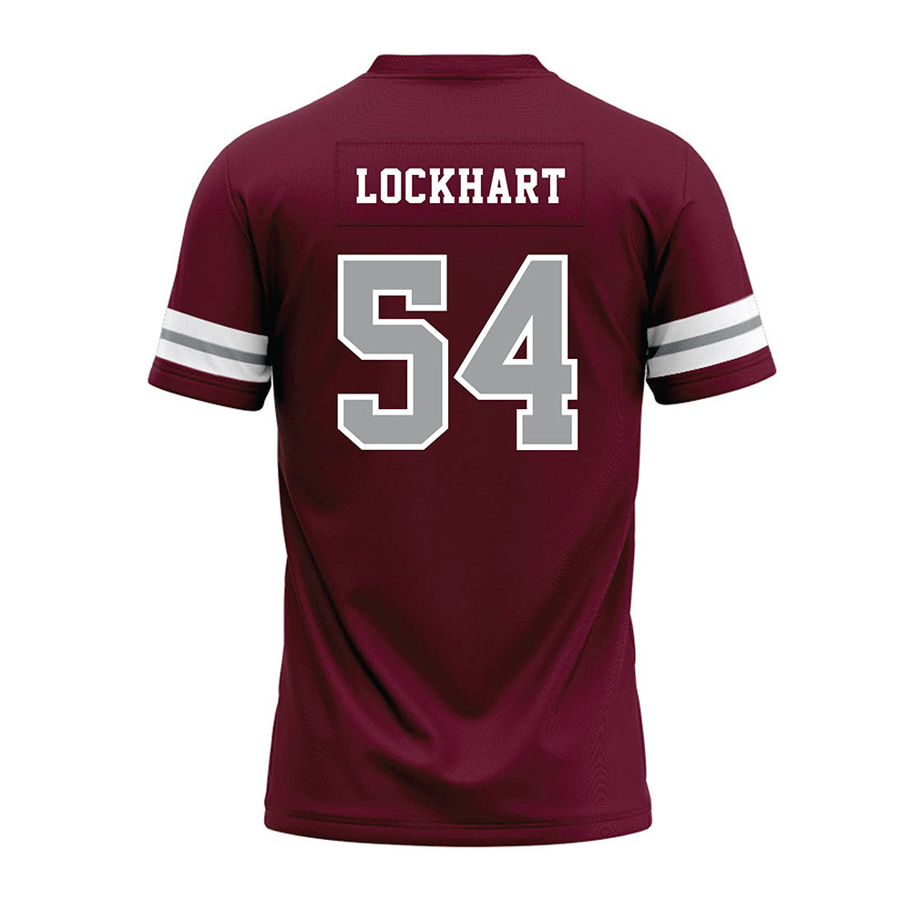 Texas A&M - NCAA Football : Jordan Lockhart - Maroon Premium Football Jersey-1