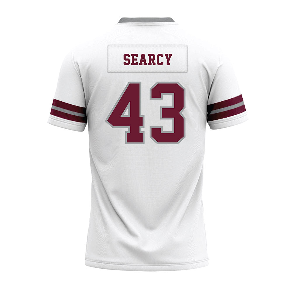 Texas A&M - NCAA Football : Jeremiah Searcy - White Premium Football Jersey-1