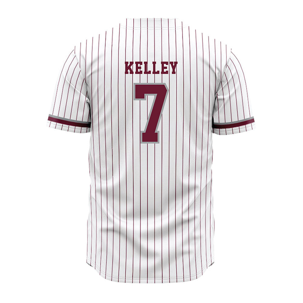 Texas A&M - NCAA Baseball : Matthew Kelley - White Jersey-1
