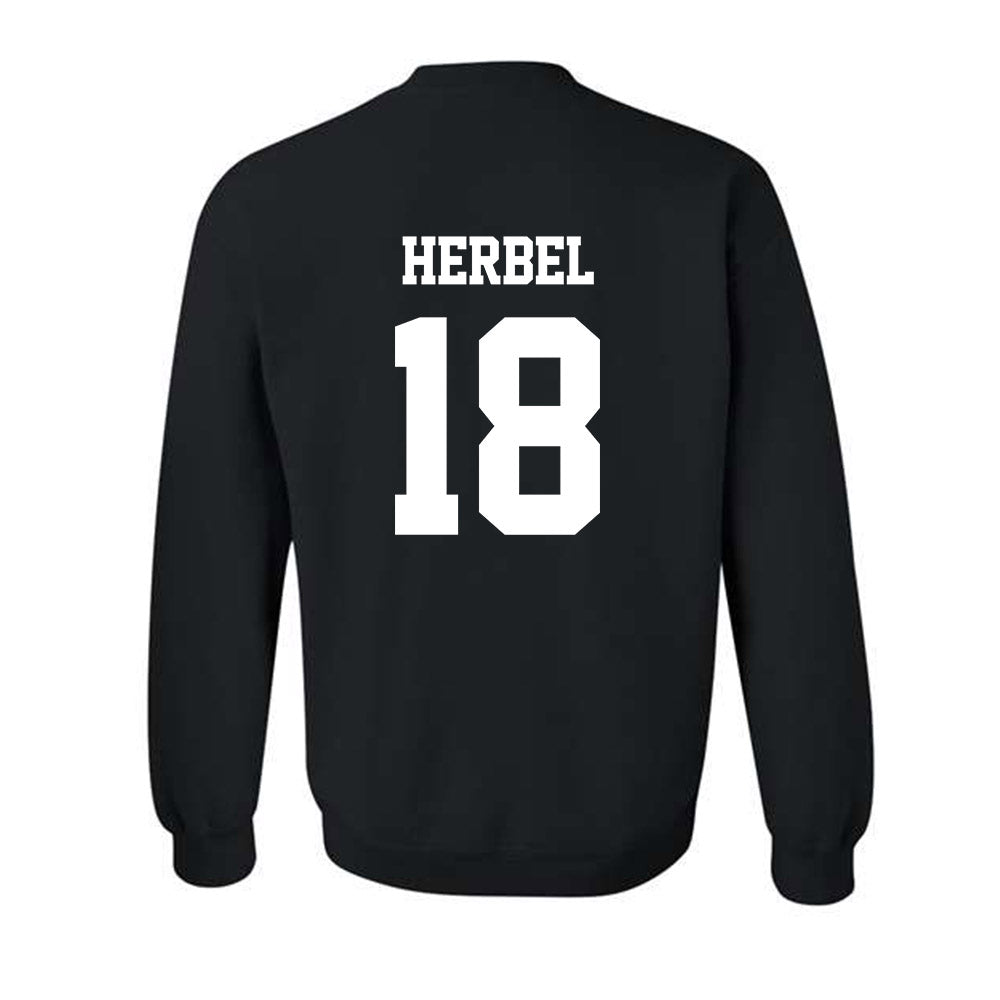 Loyola - NCAA Men's Soccer : Chase Herbel - Replica Shersey Crewneck Sweatshirt-1