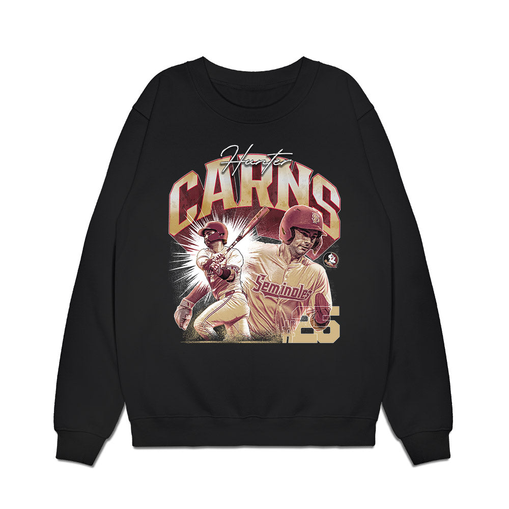 FSU - NCAA Baseball : Hunter Carns - Premium Crewneck Sweatshirt-0