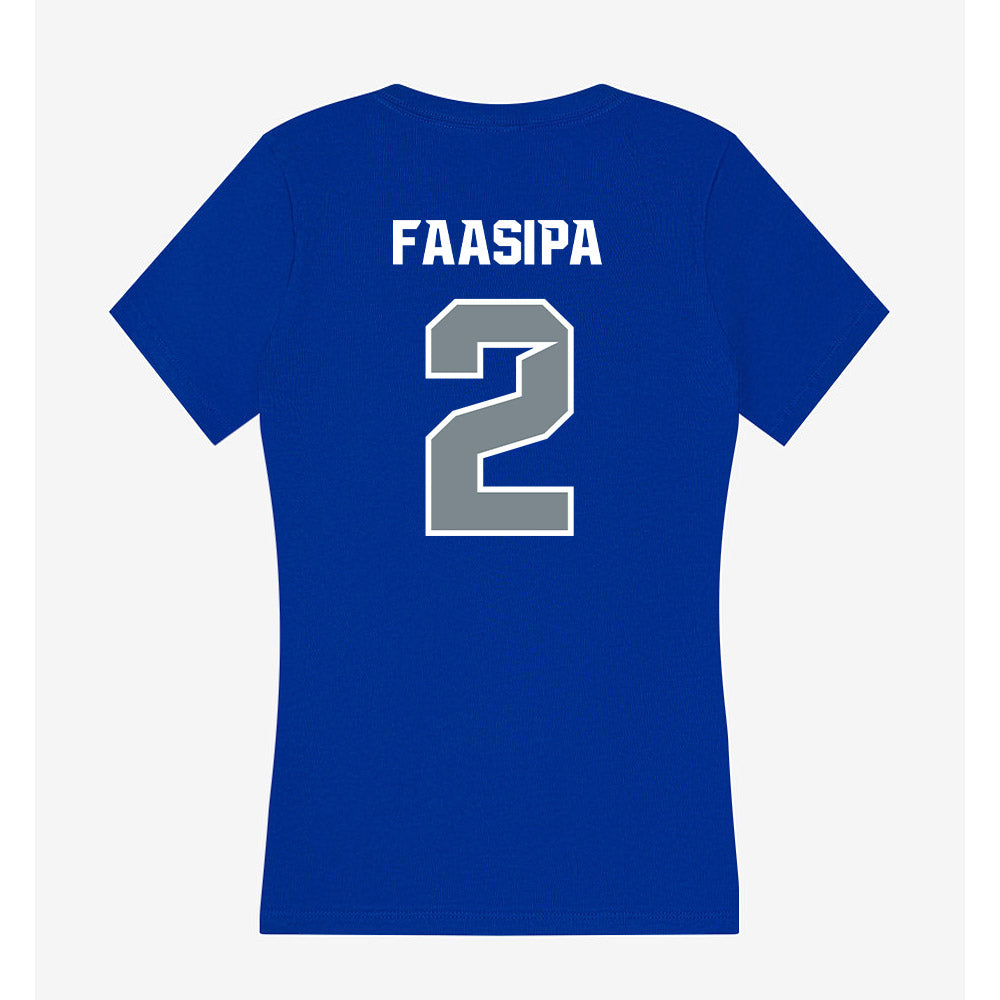 Southern Nevada - NCAA Women's Volleyball : Jardine Faasipa - Classic Shersey Women's V-Neck T-Shirt-1