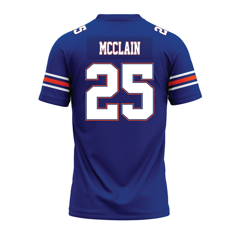 Florida - NCAA Football : Cormani McClain - Blue Premium Football Jersey-1