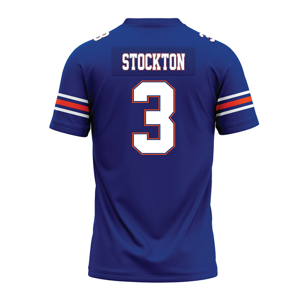 Florida - NCAA Football : Bailey Stockton - Blue Premium Football Jersey-1