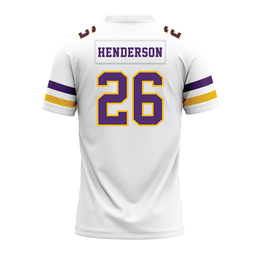 Minn. St. - NCAA Football : Carter Henderson - White Premium Football Jersey-1