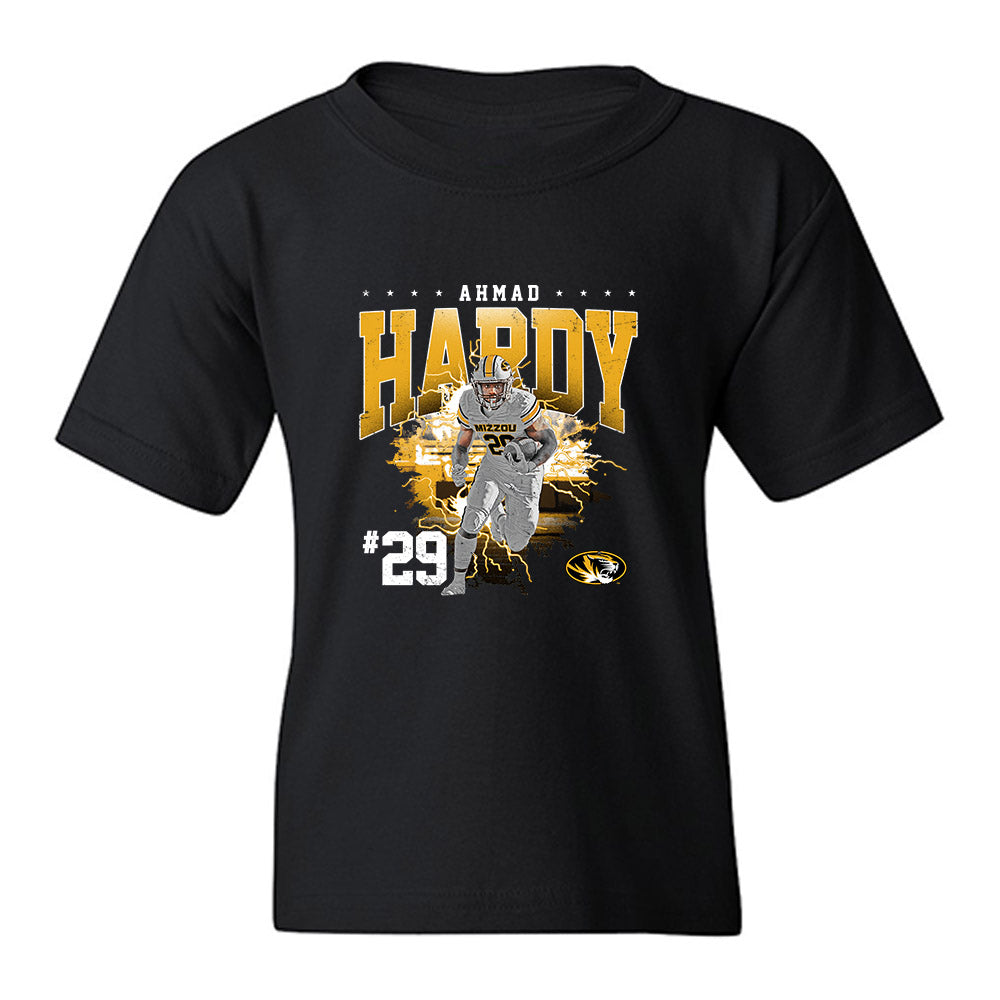 Missouri - NCAA Football : Ahmad Hardy - Collage Youth T-Shirt-0