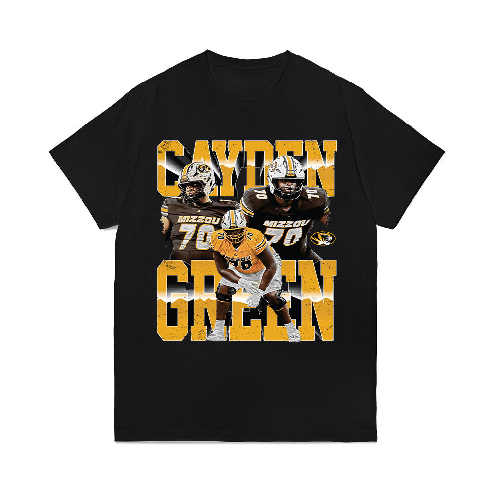 Missouri - NCAA Football : Cayden Green - Collage Comfort Colors T-Shirt-0
