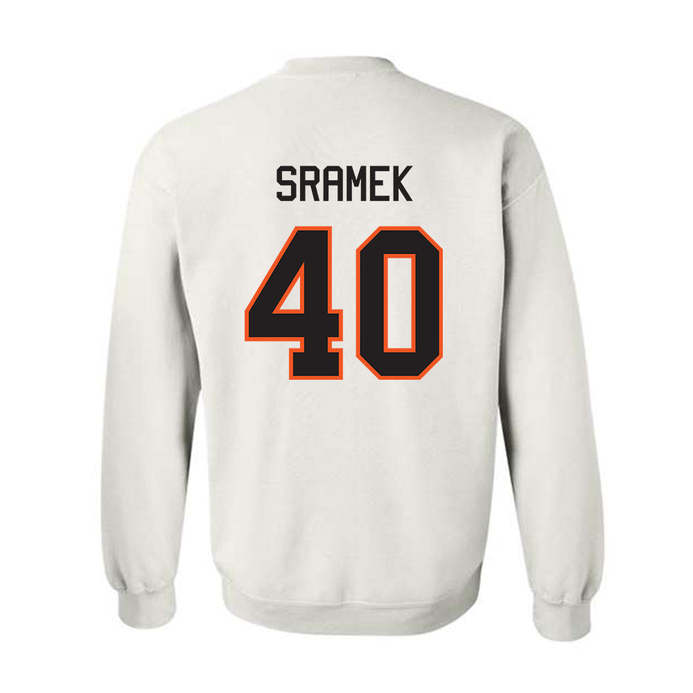 Oklahoma State - NCAA Baseball : Caden Sramek - Classic Shersey Crewneck Sweatshirt-1