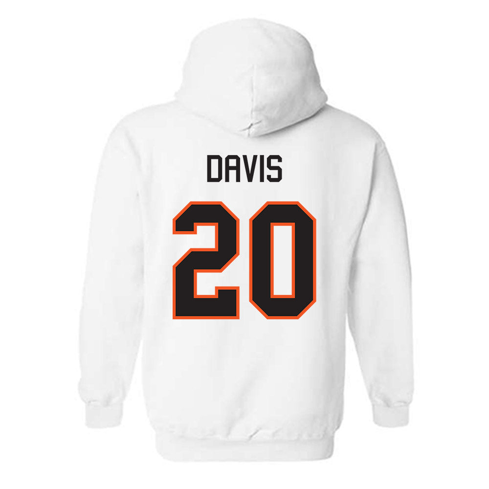 Oklahoma State - NCAA Football : Taurean Davis - Classic Shersey Hooded Sweatshirt-1