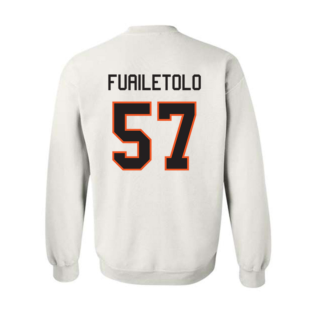 Oklahoma State - NCAA Football : Simona Fuailetolo - Classic Shersey Crewneck Sweatshirt-1