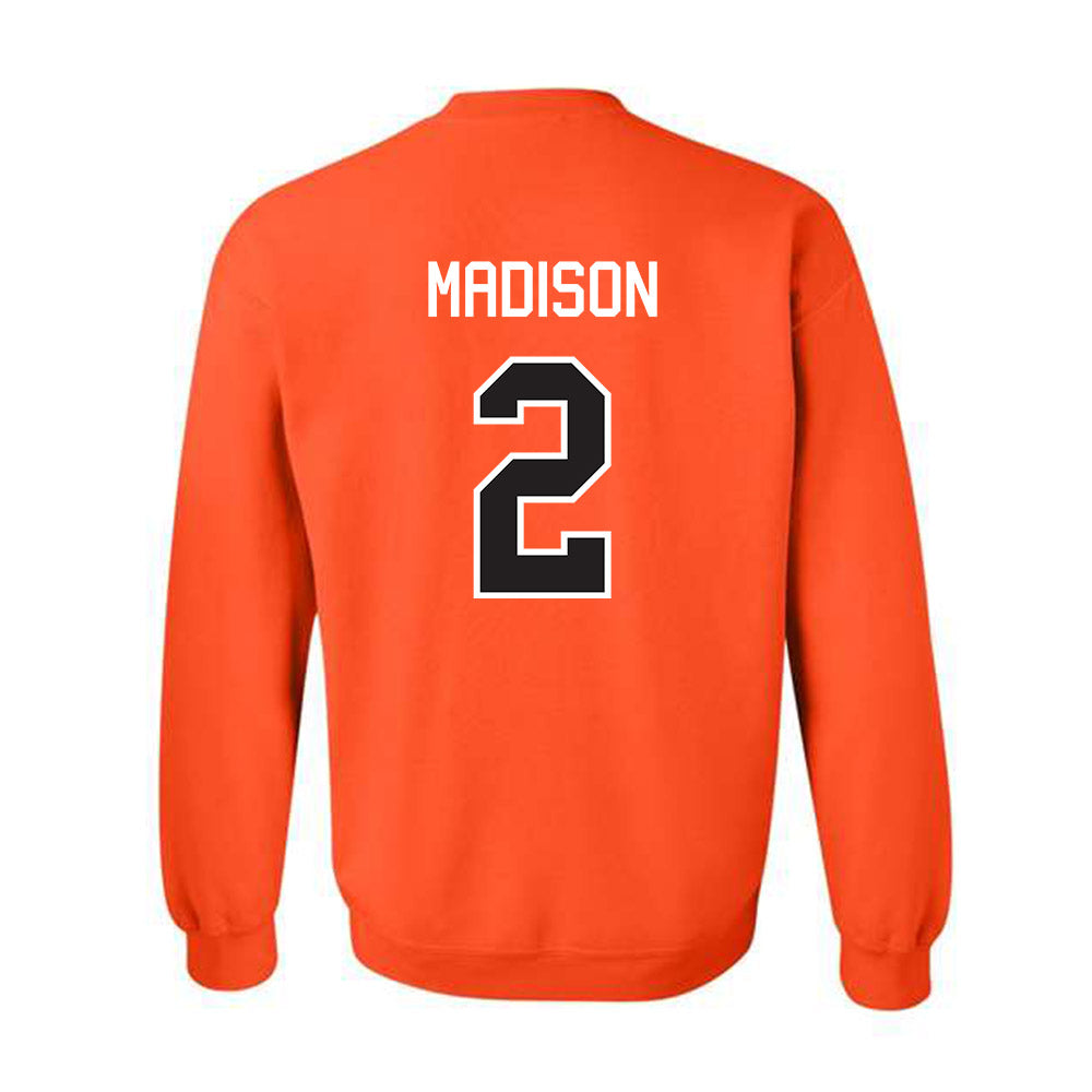 Oklahoma State - NCAA Women's Soccer : Victoria Madison - Classic Shersey Crewneck Sweatshirt-1