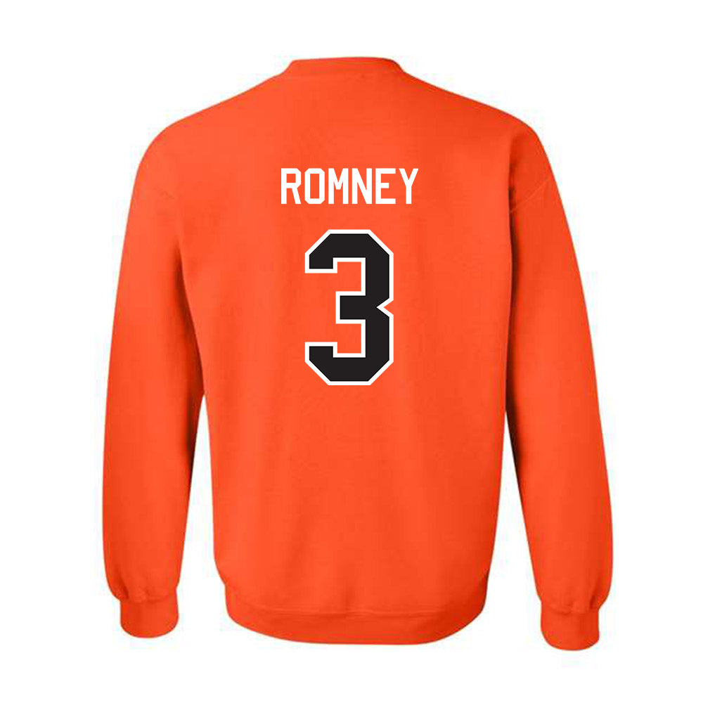 Oklahoma State - NCAA Football : Tate Romney - Classic Shersey Crewneck Sweatshirt-1