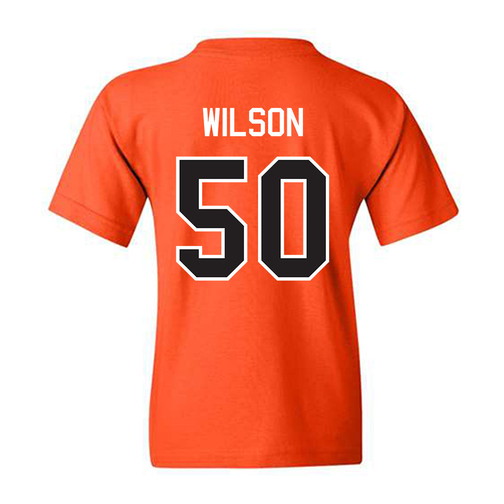 Oklahoma State - NCAA Football : Gunnar Wilson - Classic Shersey Youth T-Shirt-1