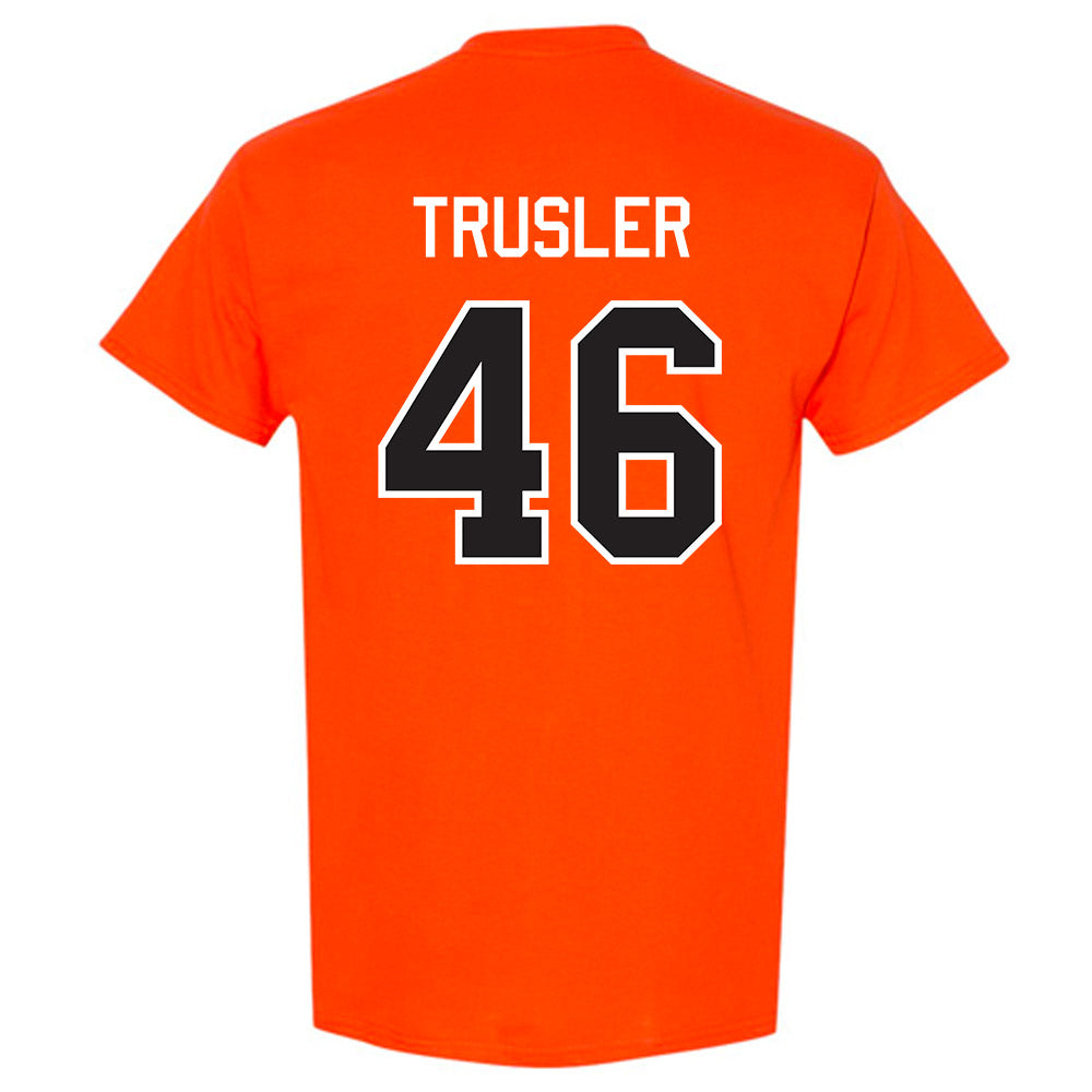 Oklahoma State - NCAA Football : Hunter Trusler - Classic Shersey T-Shirt-1