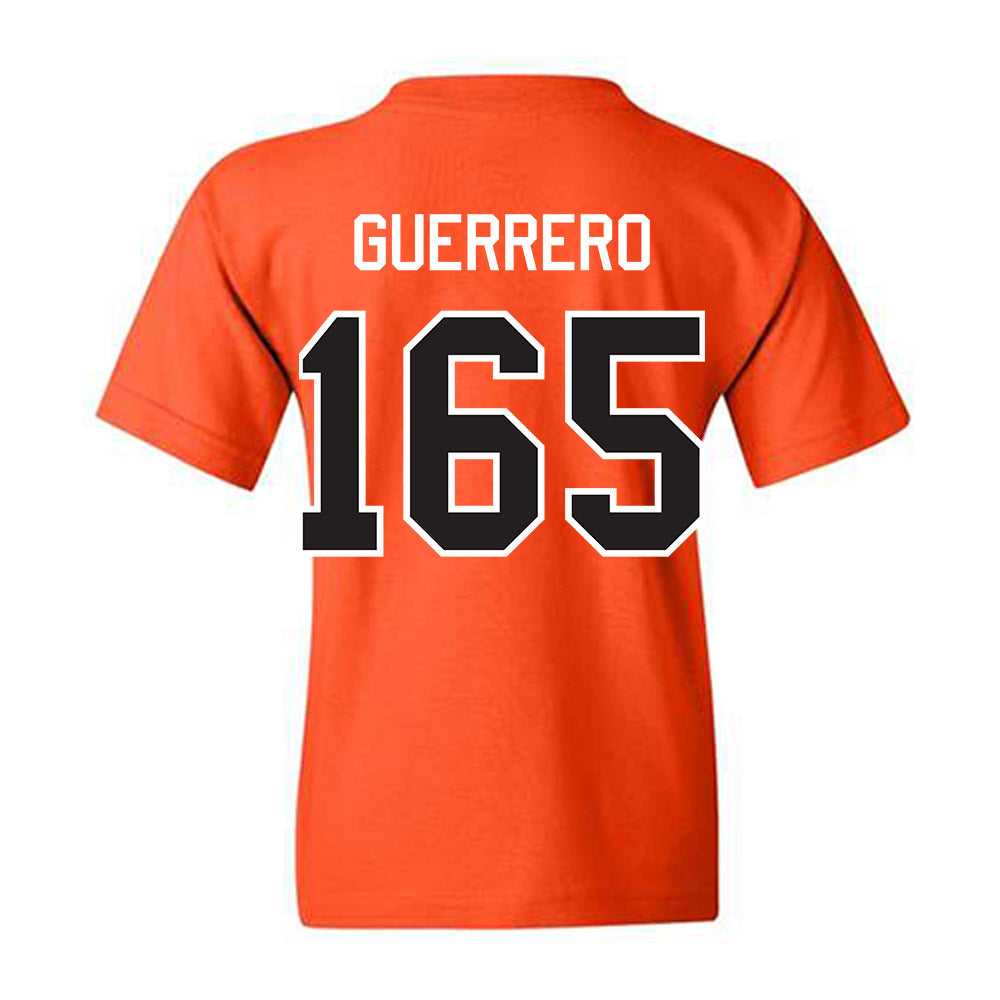 Oklahoma State - NCAA Wrestling : Ishmael Guerrero - Classic Shersey Youth T-Shirt-1