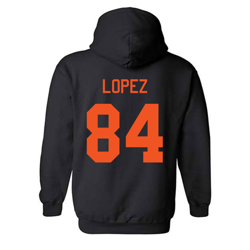 Oklahoma State - NCAA Football : Matrail Lopez - Classic Shersey Hooded Sweatshirt-1