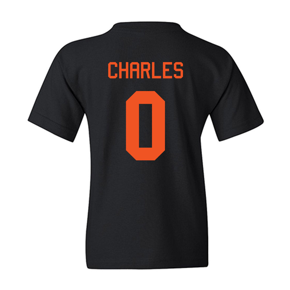 Oklahoma State - NCAA Football : Malik Charles - Classic Shersey Youth T-Shirt-1