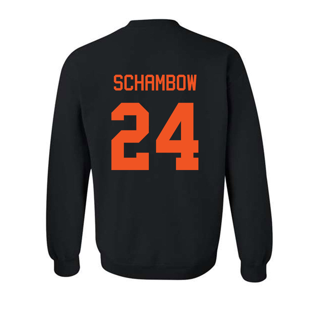Oklahoma State - NCAA Baseball : Quinn Schambow - Classic Shersey Crewneck Sweatshirt-1