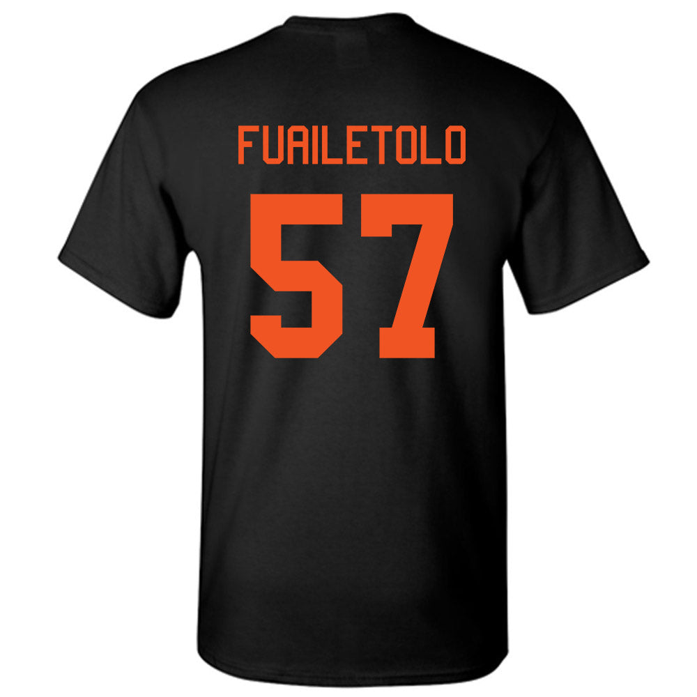 Oklahoma State - NCAA Football : Simona Fuailetolo - Classic Shersey T-Shirt-1