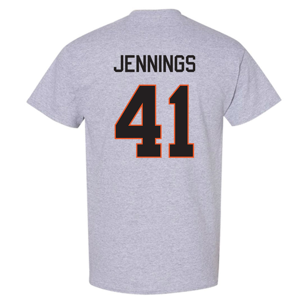 Oklahoma State - NCAA Baseball : Parker Jennings - Classic Shersey T-Shirt-1