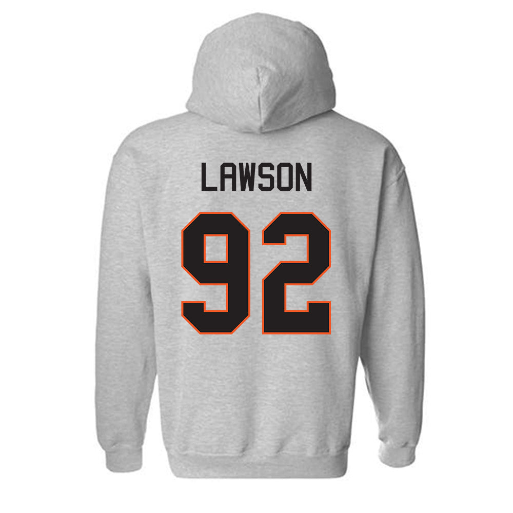 Oklahoma State - NCAA Football : Jerry Lawson - Classic Shersey Hooded Sweatshirt-1