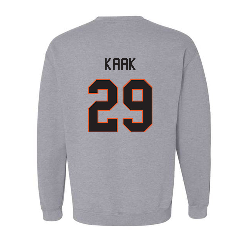 Oklahoma State - NCAA Football : Hudson Kaak - Classic Shersey Crewneck Sweatshirt-1