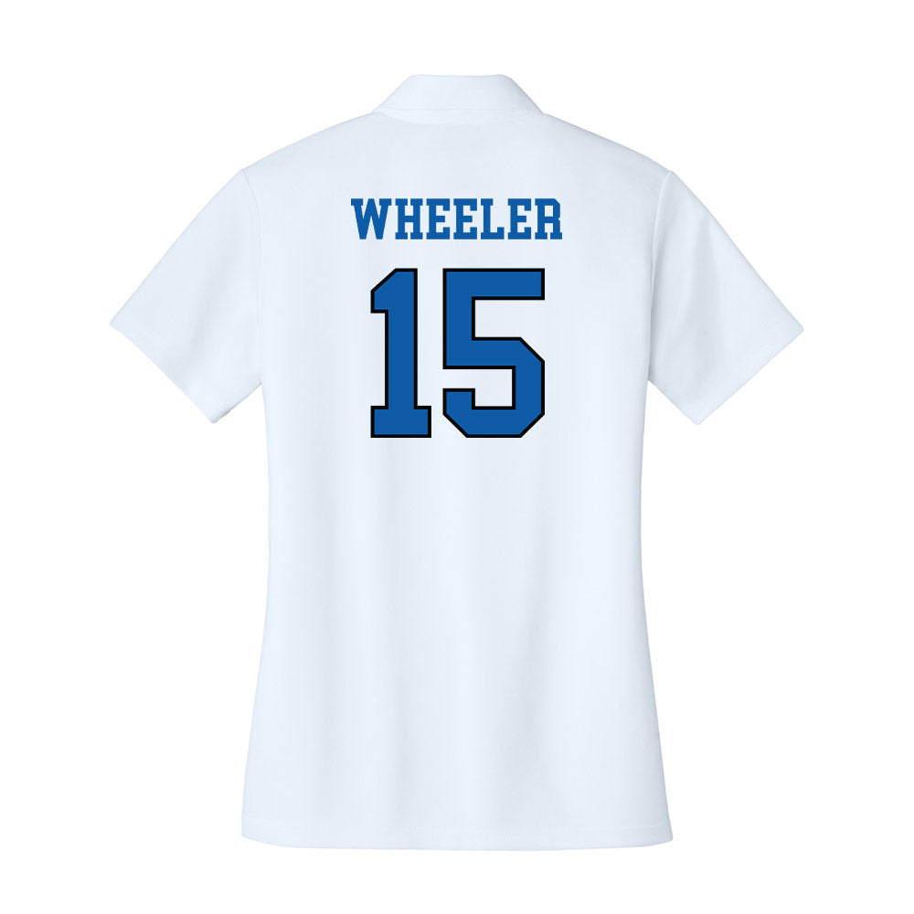 UNC Asheville - NCAA Women's Soccer : Karys Wheeler - Women's Activewear Polo Shirt-1