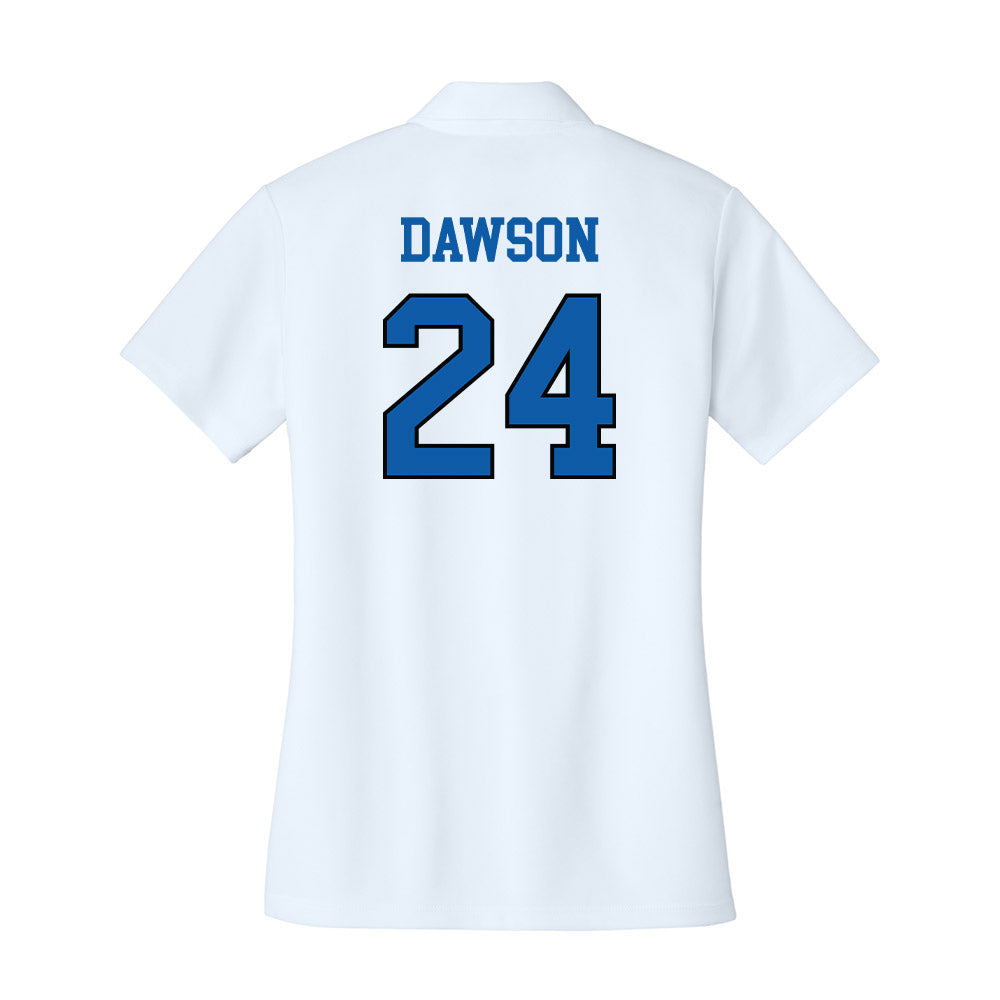 UNC Asheville - NCAA Women's Soccer : Maleigh Dawson - Women's Activewear Polo Shirt-1