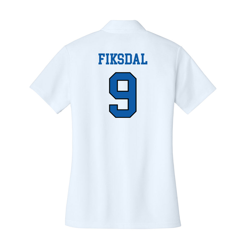 UNC Asheville - NCAA Men's Soccer : Brede Fiksdal - Women's Activewear Polo Shirt-1