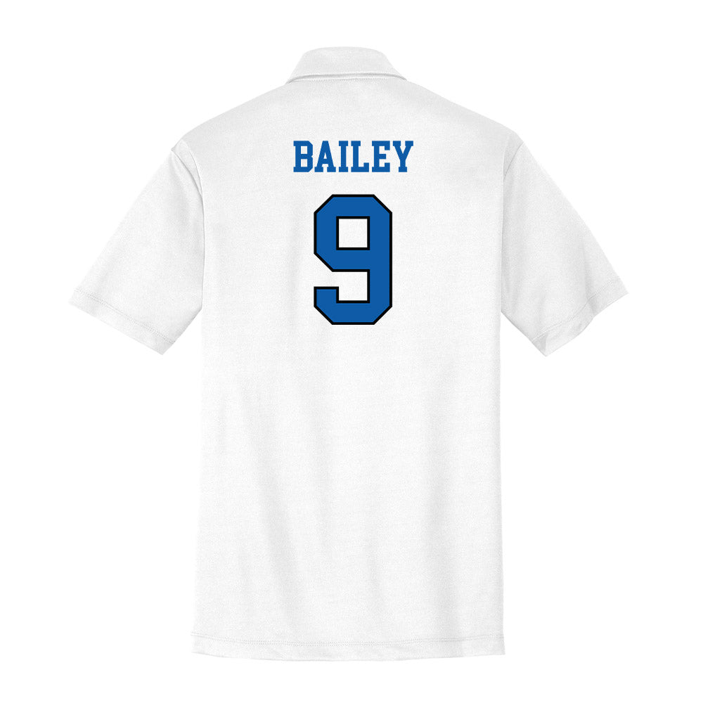 UNC Asheville - NCAA Men's Basketball : Ian Bailey - Activewear Polo Shirt-1