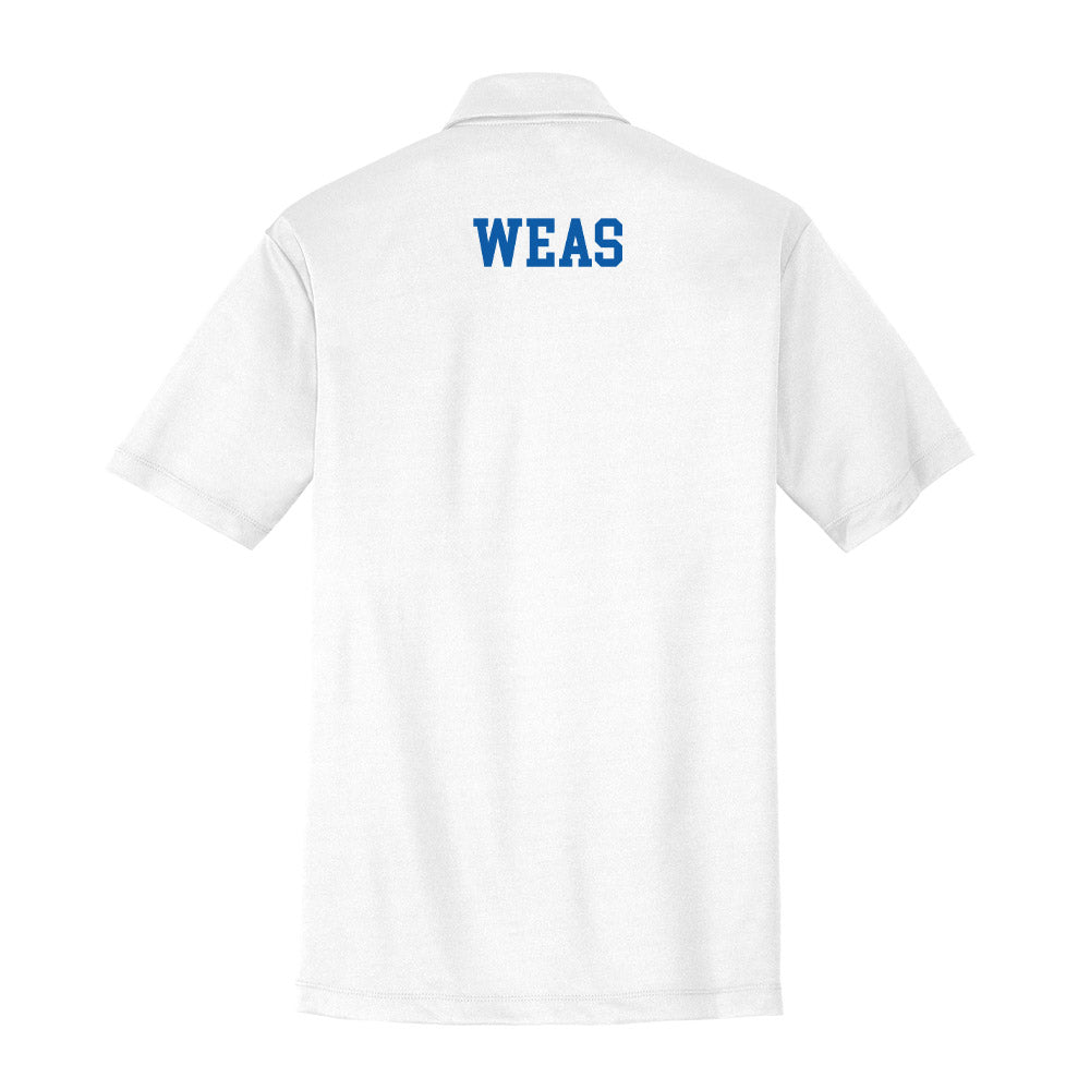 UNC Asheville - NCAA Men's Track & Field : Zac Weas - Activewear Polo Shirt-1