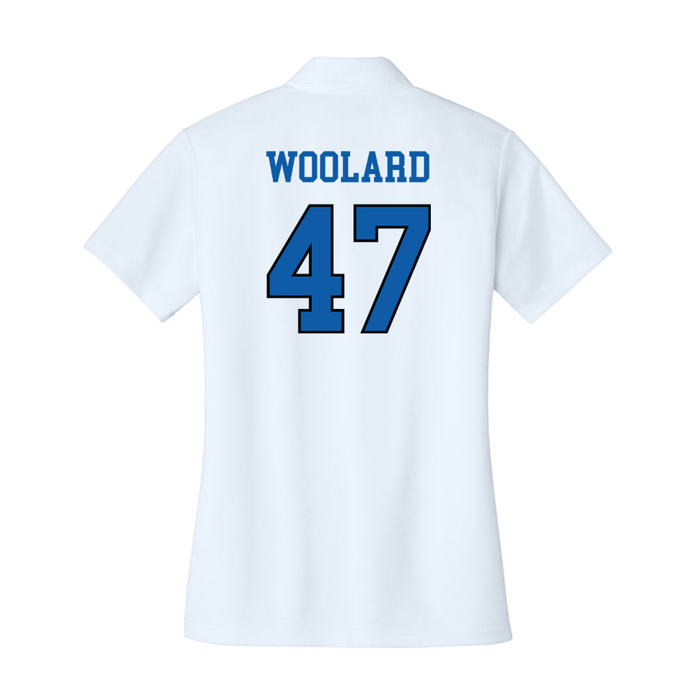 UNC Asheville - NCAA Baseball : Colin Woolard - Women's Activewear Polo Shirt-1