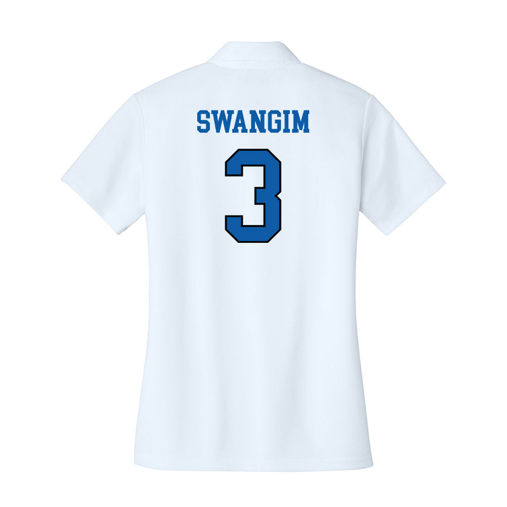 UNC Asheville - NCAA Baseball : Zeb Swangim - Women's Activewear Polo Shirt-1