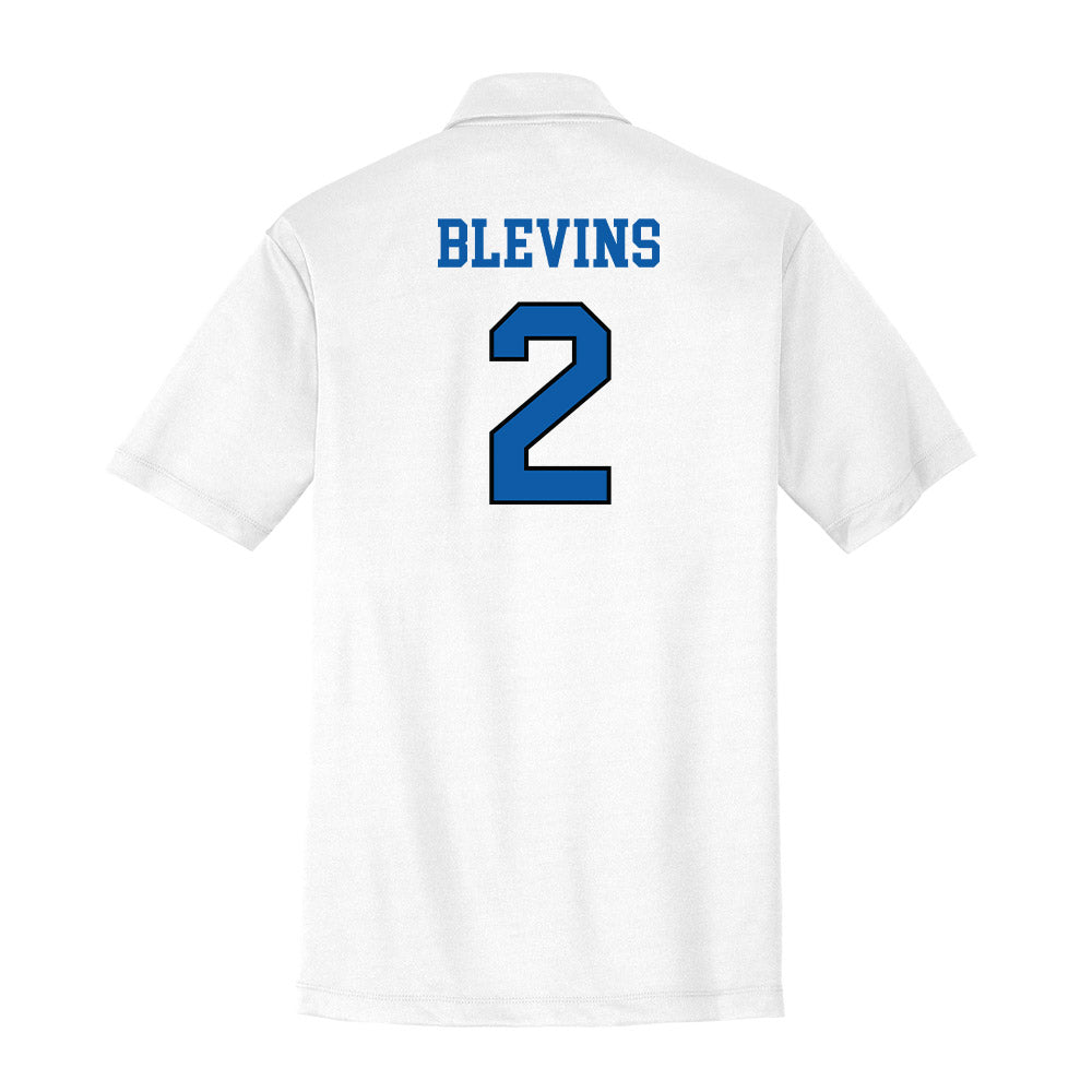 UNC Asheville - NCAA Women's Volleyball : Jessy Blevins - Activewear Polo Shirt-1