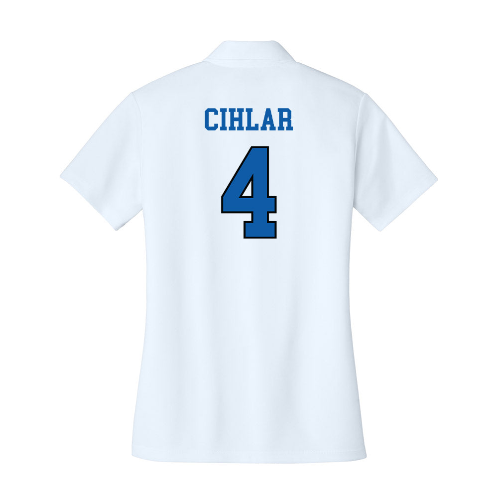 UNC Asheville - NCAA Women's Soccer : Makayla Cihlar - Women's Activewear Polo Shirt-1