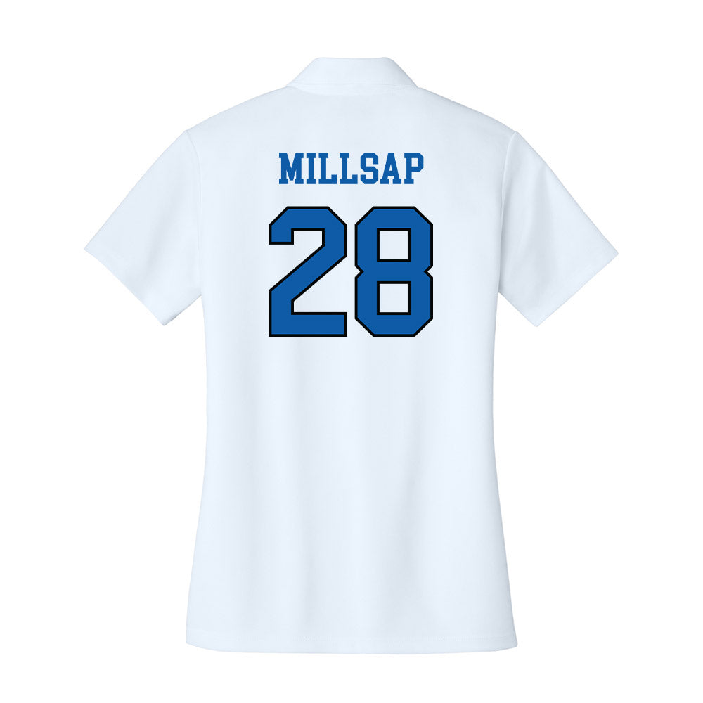 UNC Asheville - NCAA Baseball : Gunner Millsap - Women's Activewear Polo Shirt-1