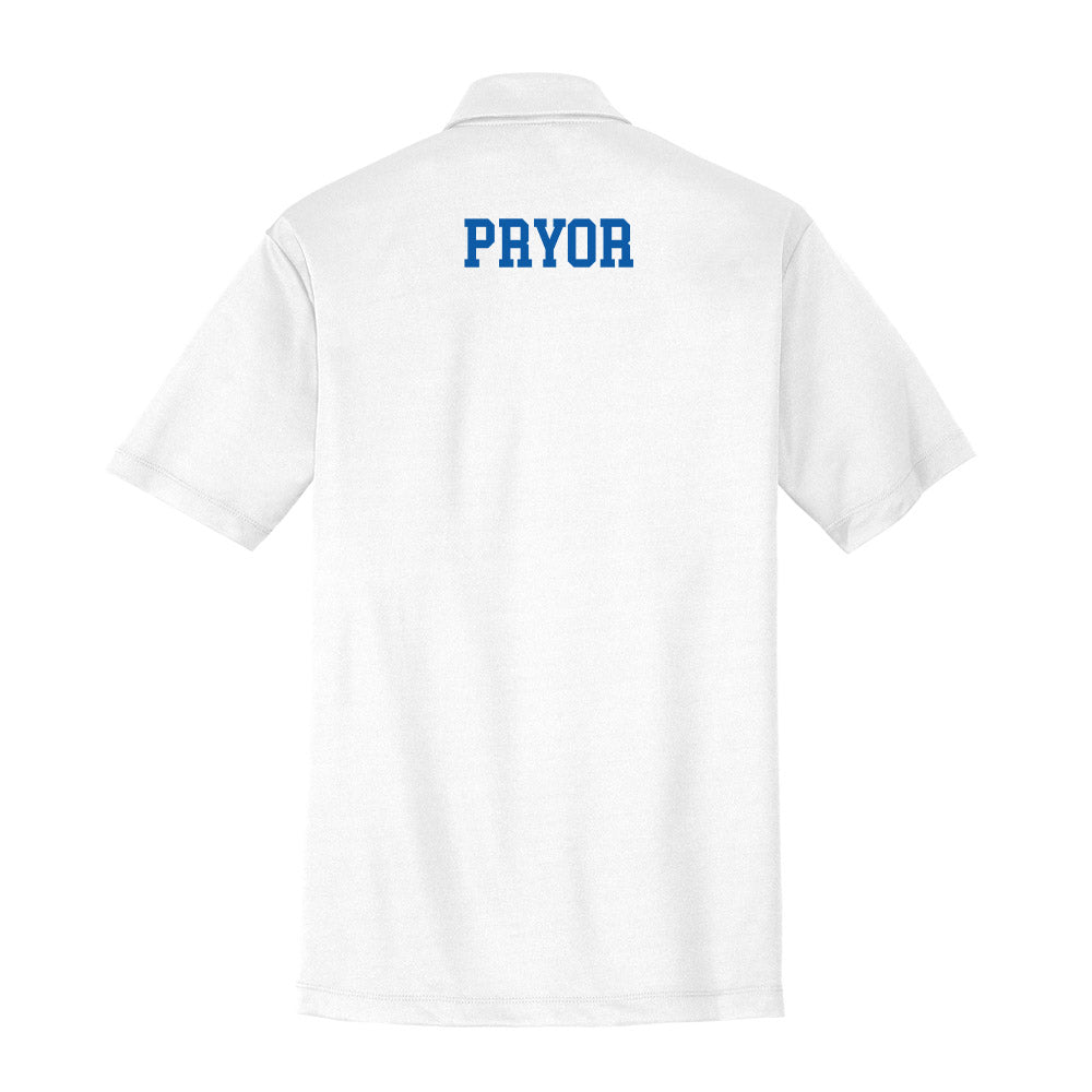 UNC Asheville - NCAA Men's Track & Field : Stephen Pryor - Activewear Polo Shirt-1