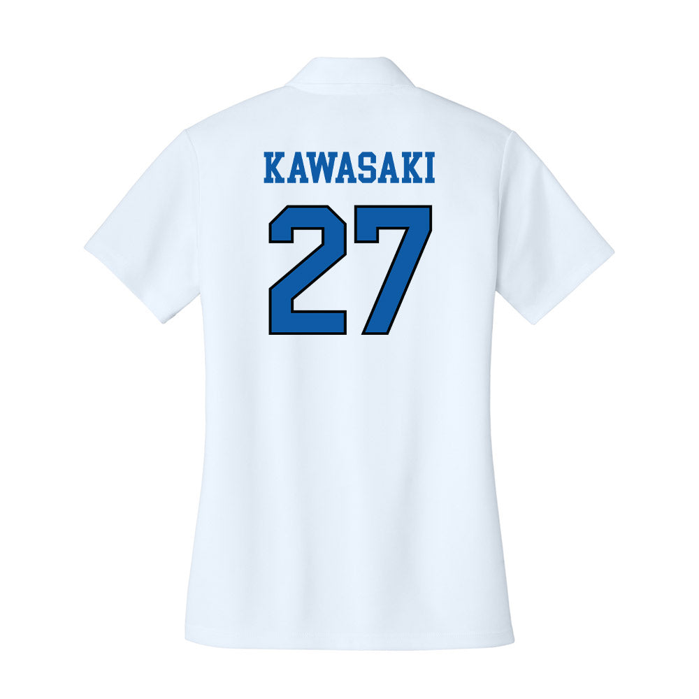 UNC Asheville - NCAA Women's Soccer : Nao Kawasaki - Women's Activewear Polo Shirt-1