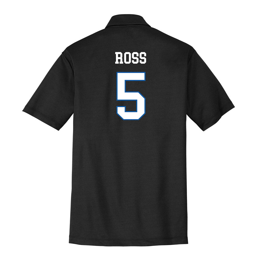UNC Asheville - NCAA Women's Basketball : Sophia Ross - Activewear Polo Shirt-1