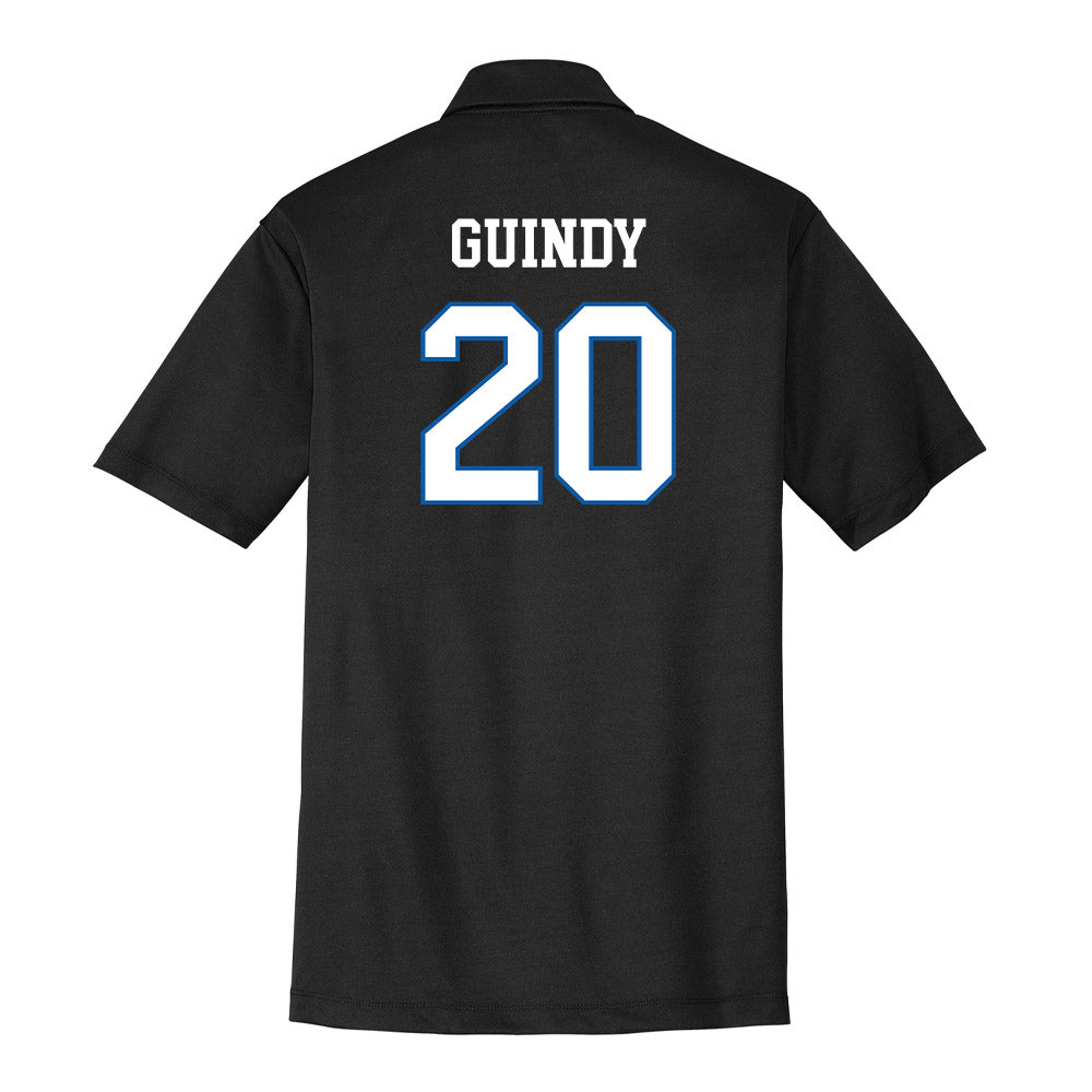 UNC Asheville - NCAA Men's Soccer : Zander Guindy - Activewear Polo Shirt-1