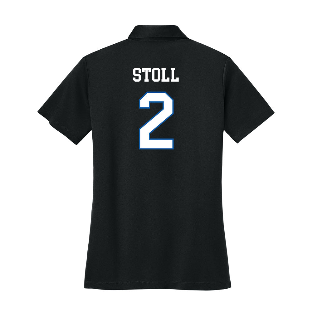 UNC Asheville - NCAA Women's Soccer : Campbell Stoll - Women's Activewear Polo Shirt-1
