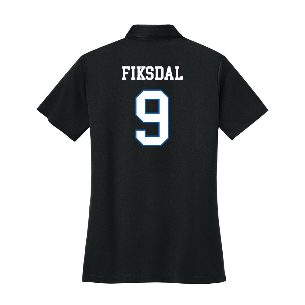 UNC Asheville - NCAA Men's Soccer : Brede Fiksdal - Women's Activewear Polo Shirt-1