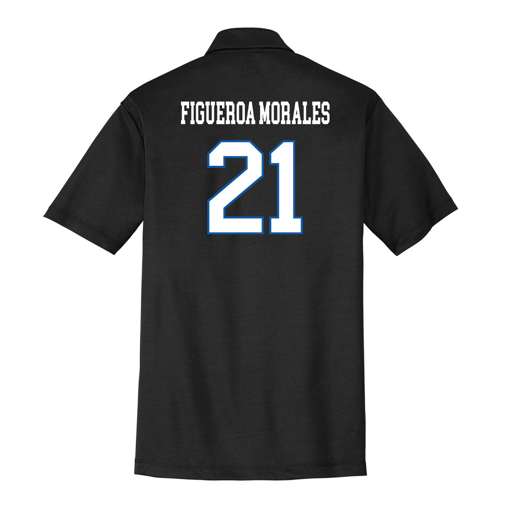 UNC Asheville - NCAA Men's Soccer : Emilio Figueroa Morales - Activewear Polo Shirt-1