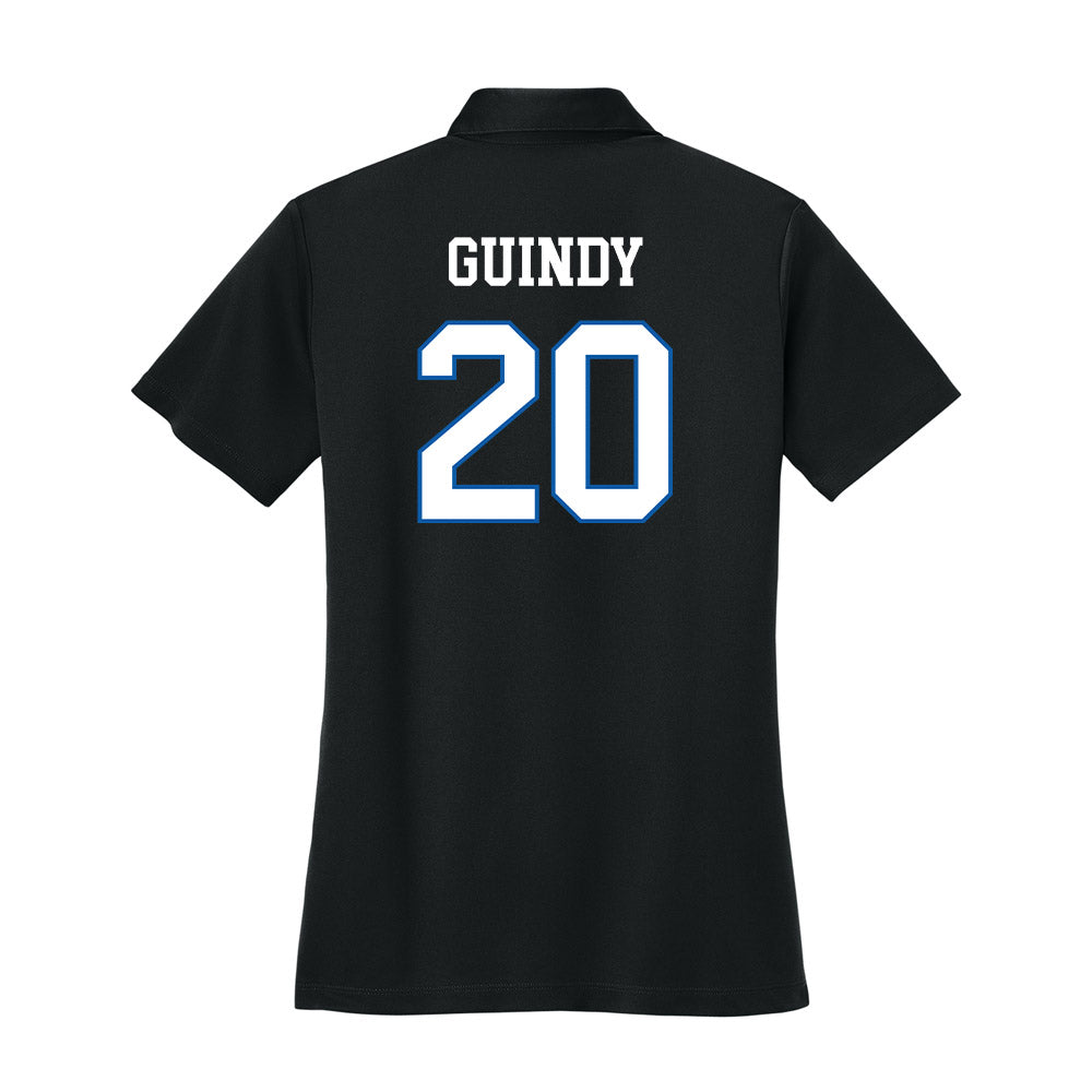 UNC Asheville - NCAA Men's Soccer : Zander Guindy - Women's Activewear Polo Shirt-1